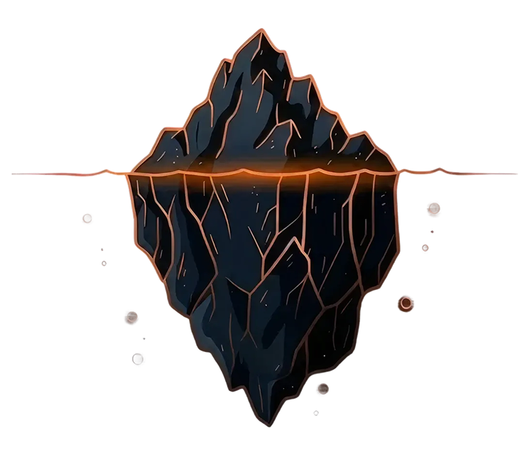 Айсберг знаний AI